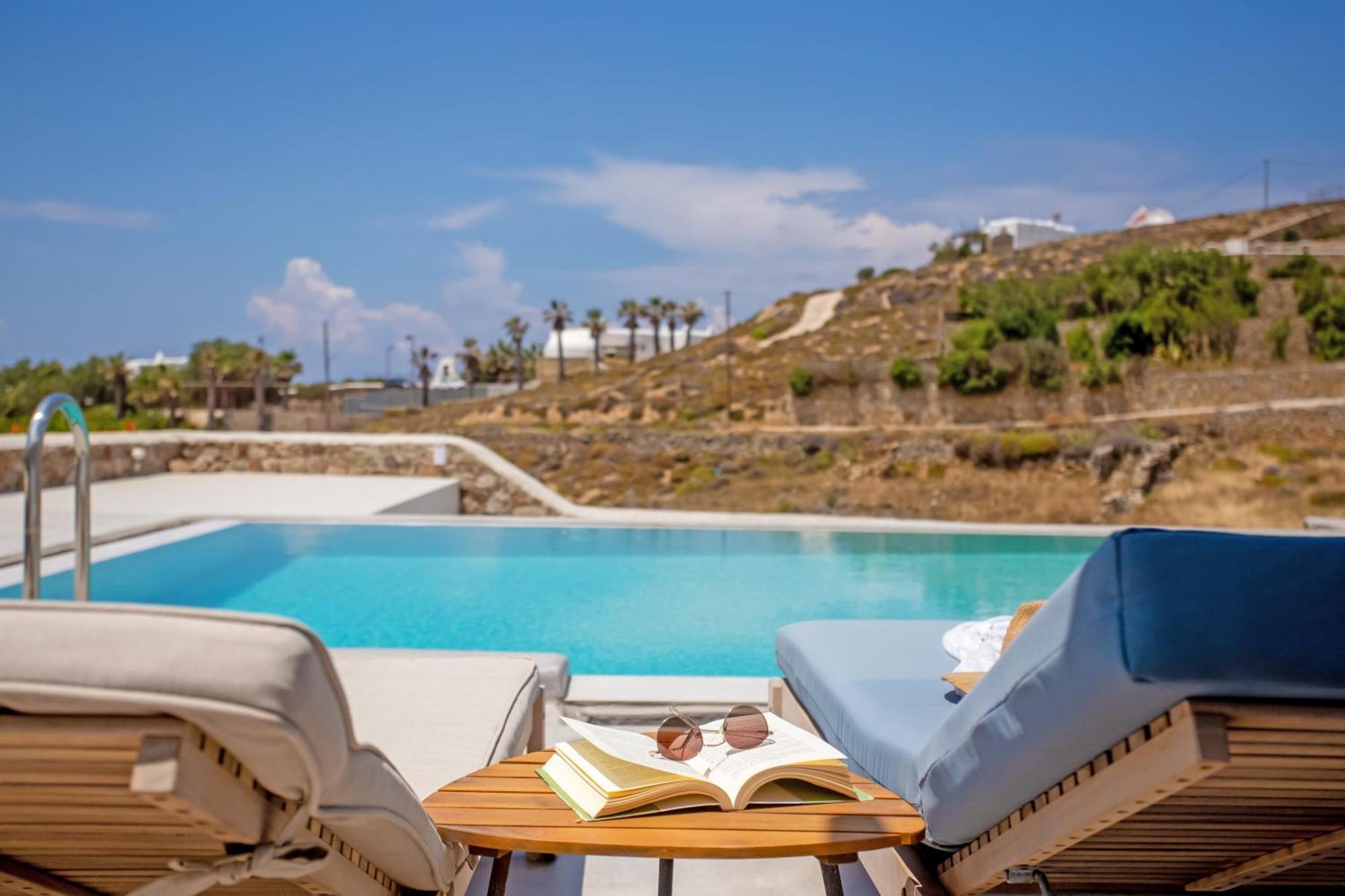 Aqua Breeze Seaview Pool Suites Mykonos Mykonos Town Kültér fotó