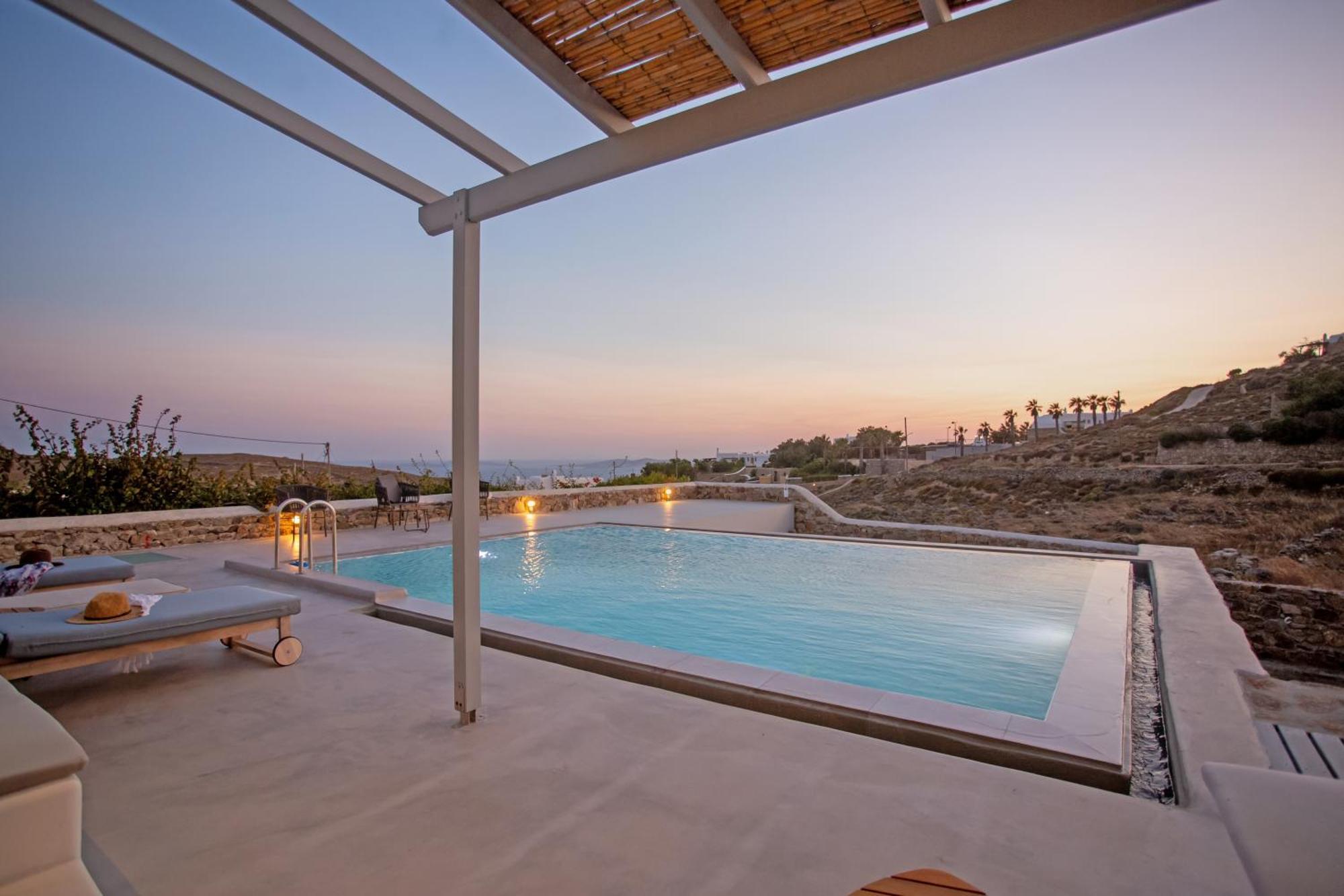 Aqua Breeze Seaview Pool Suites Mykonos Mykonos Town Kültér fotó