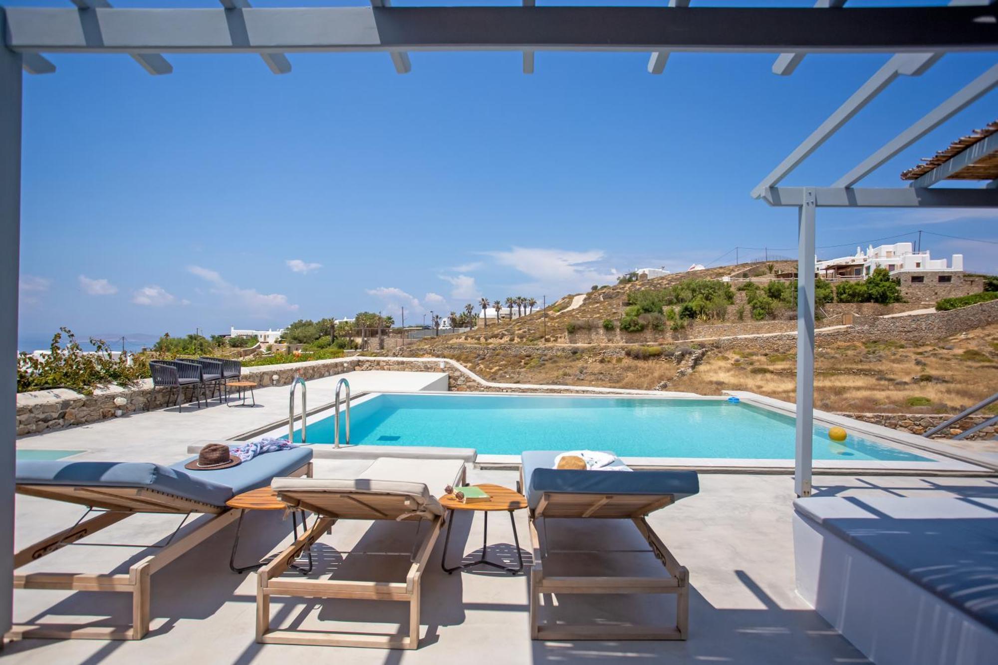 Aqua Breeze Seaview Pool Suites Mykonos Mykonos Town Kültér fotó