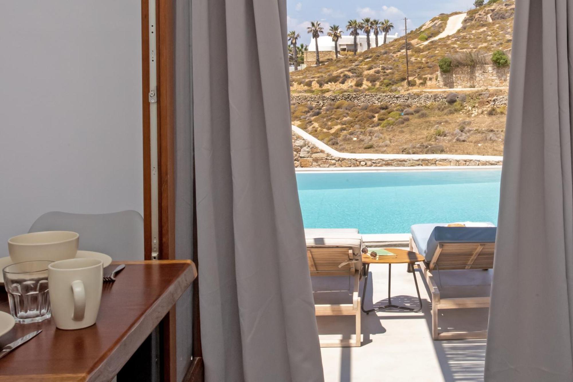 Aqua Breeze Seaview Pool Suites Mykonos Mykonos Town Kültér fotó