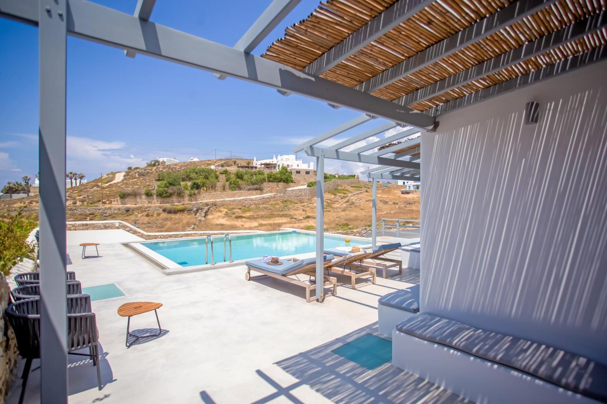Aqua Breeze Seaview Pool Suites Mykonos Mykonos Town Kültér fotó