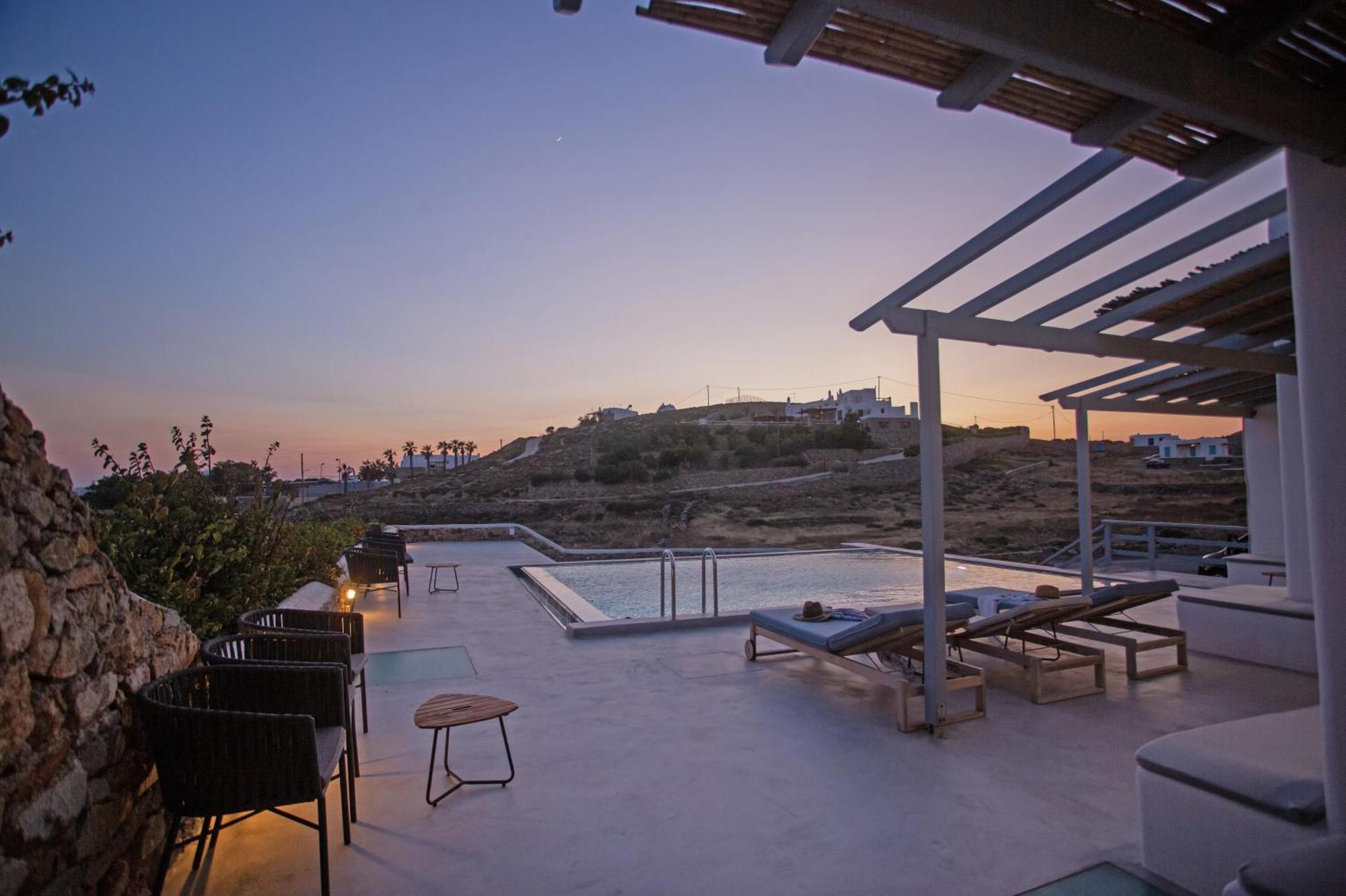 Aqua Breeze Seaview Pool Suites Mykonos Mykonos Town Kültér fotó